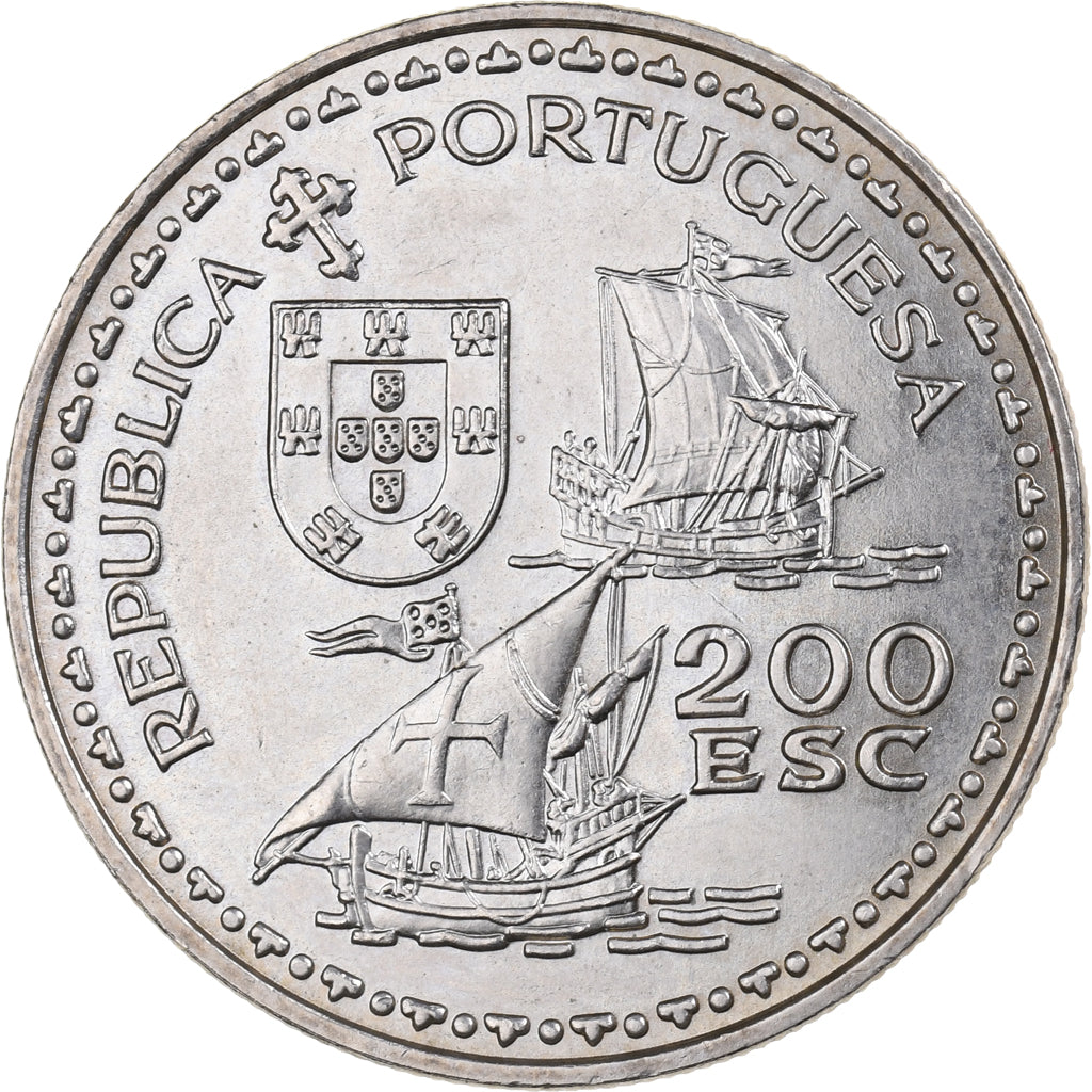 Portogallo, 200 Escudos, 1994, Rame-nichel, SPL-, KM:670