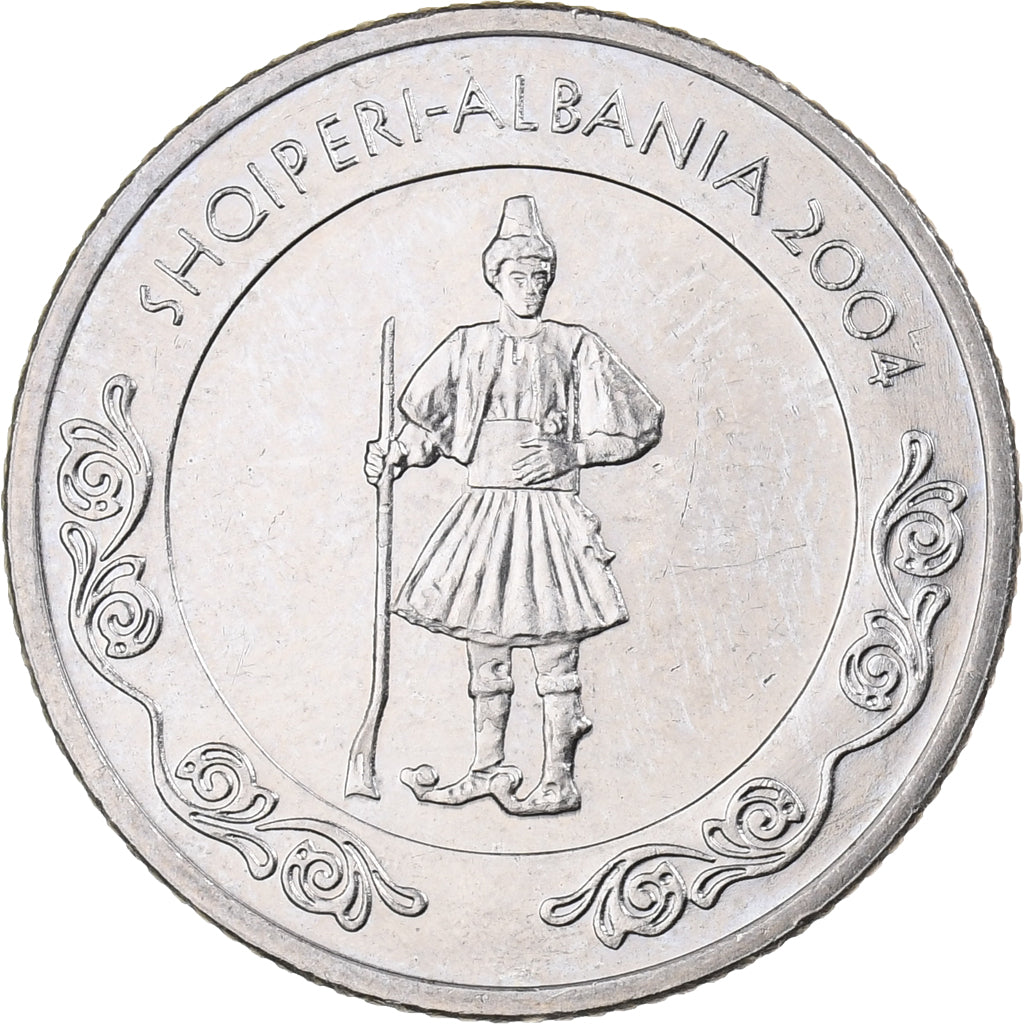 Albania, 50 Lekë, 2004, Rame-nichel, FDC, KM:91
