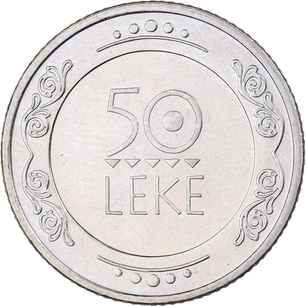 Albania, 50 Lekë, 2004, Rame-nichel, FDC, KM:91