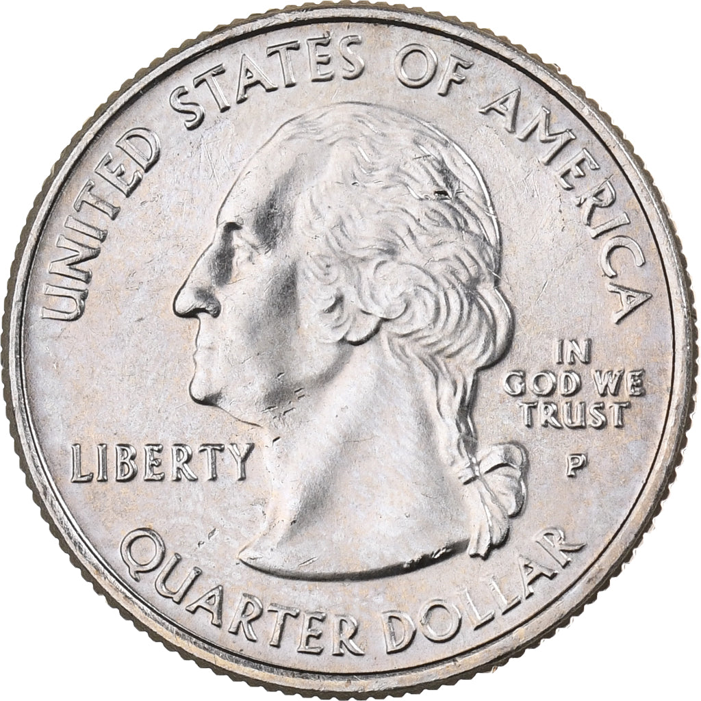 United States, Quarter, 2007, U.S. Mint, Copper-Nickel Clad Copper, MS(65-70)