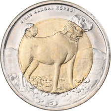Türkei, Lira, 2010, Bi-Metallic, UNZ, KM:1280