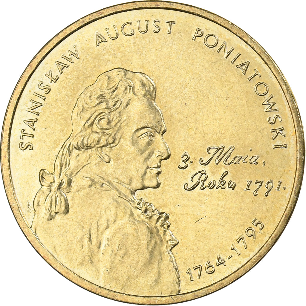 Poland, 2 Zlote, 2005, Warsaw, Brass, MS(65-70), KM:530