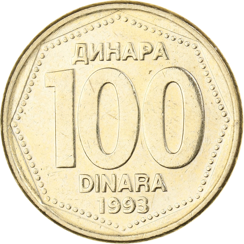 Iugoslavia, 100 Dinara, 1993, Ottone, FDC, KM:159
