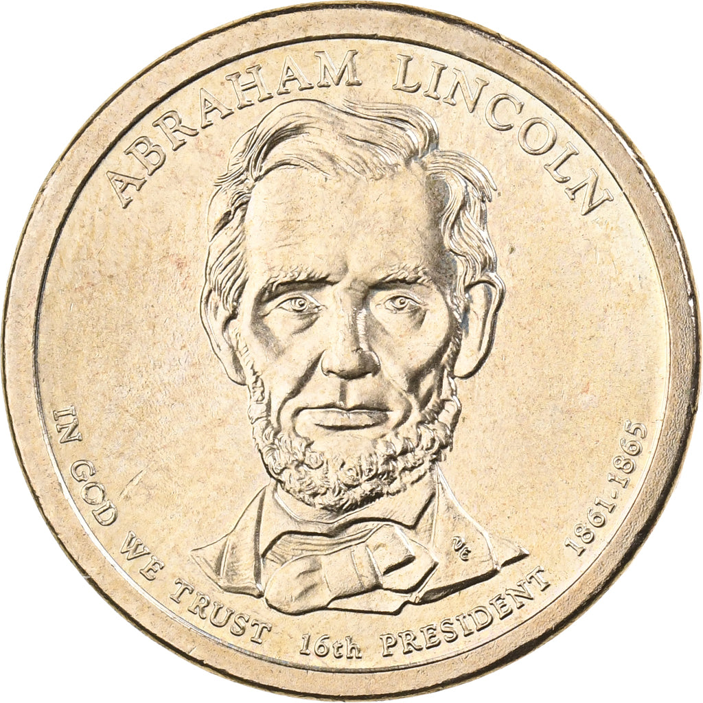 États-Unis, Dollar, 2010, U.S. Mint, Copper-Zinc-Manganese-Nickel Clad Copper