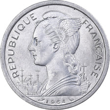 Komoren, 2 Francs, 1964, Paris, Aluminium, STGL, KM:5