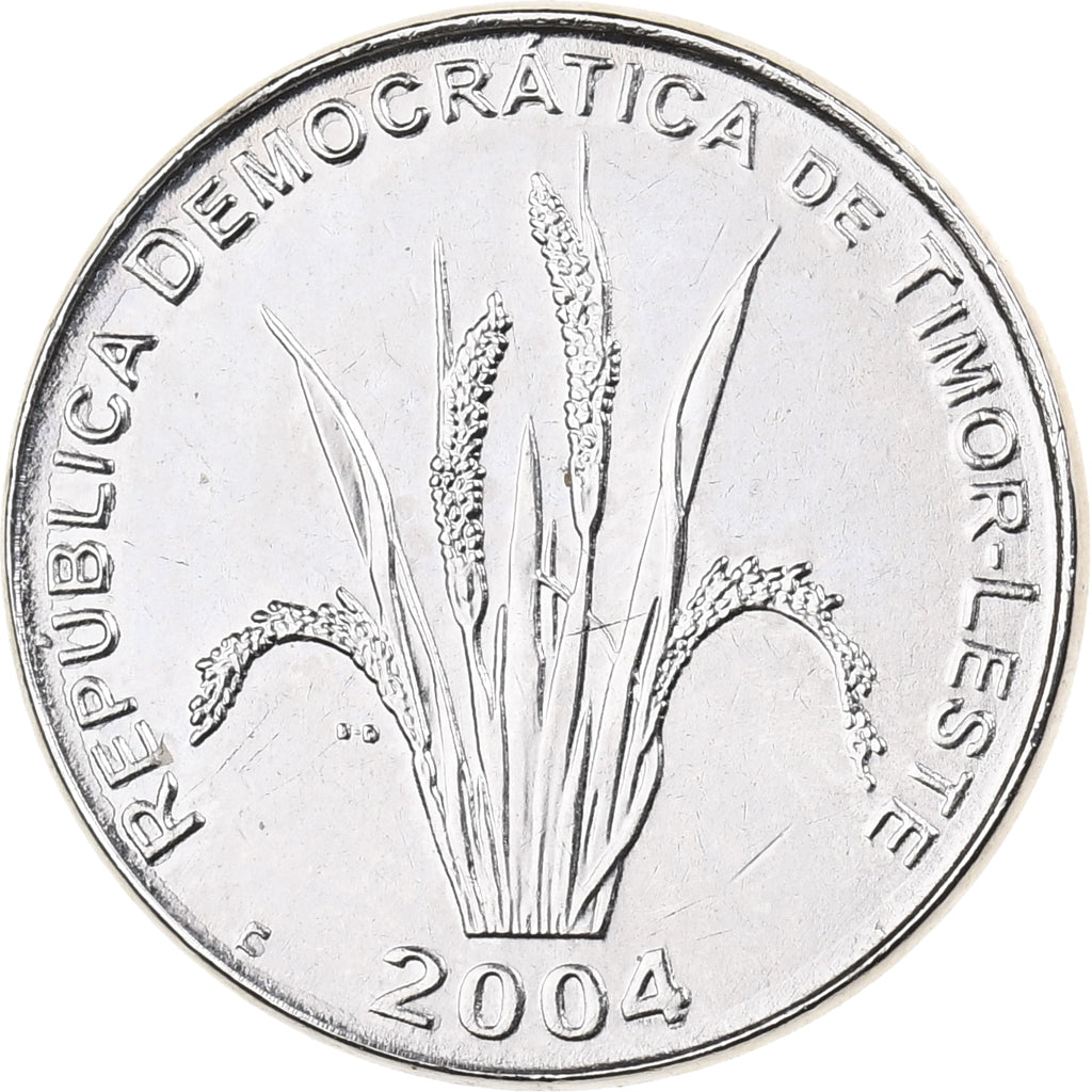 OOST TIMOR, 5 Centavos, 2004, Lisbon, Nickel Clad Steel, FDC, KM:2