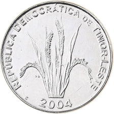 EAST TIMOR, 5 Centavos, 2004, Lisbon, Nickel Clad Steel, MS(65-70), KM:2