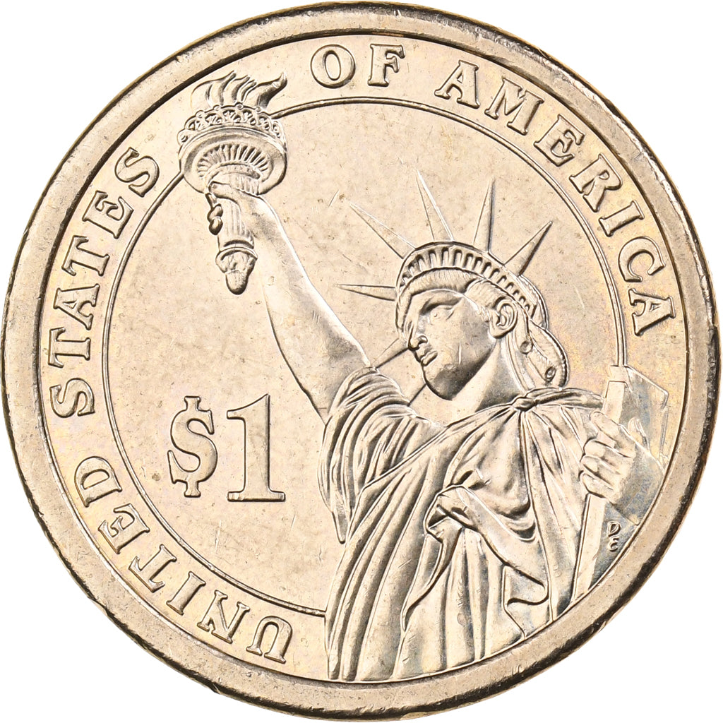 Stati Uniti, Dollar, 2009, U.S. Mint, Rame placcato rame-zinco-manganese-nichel