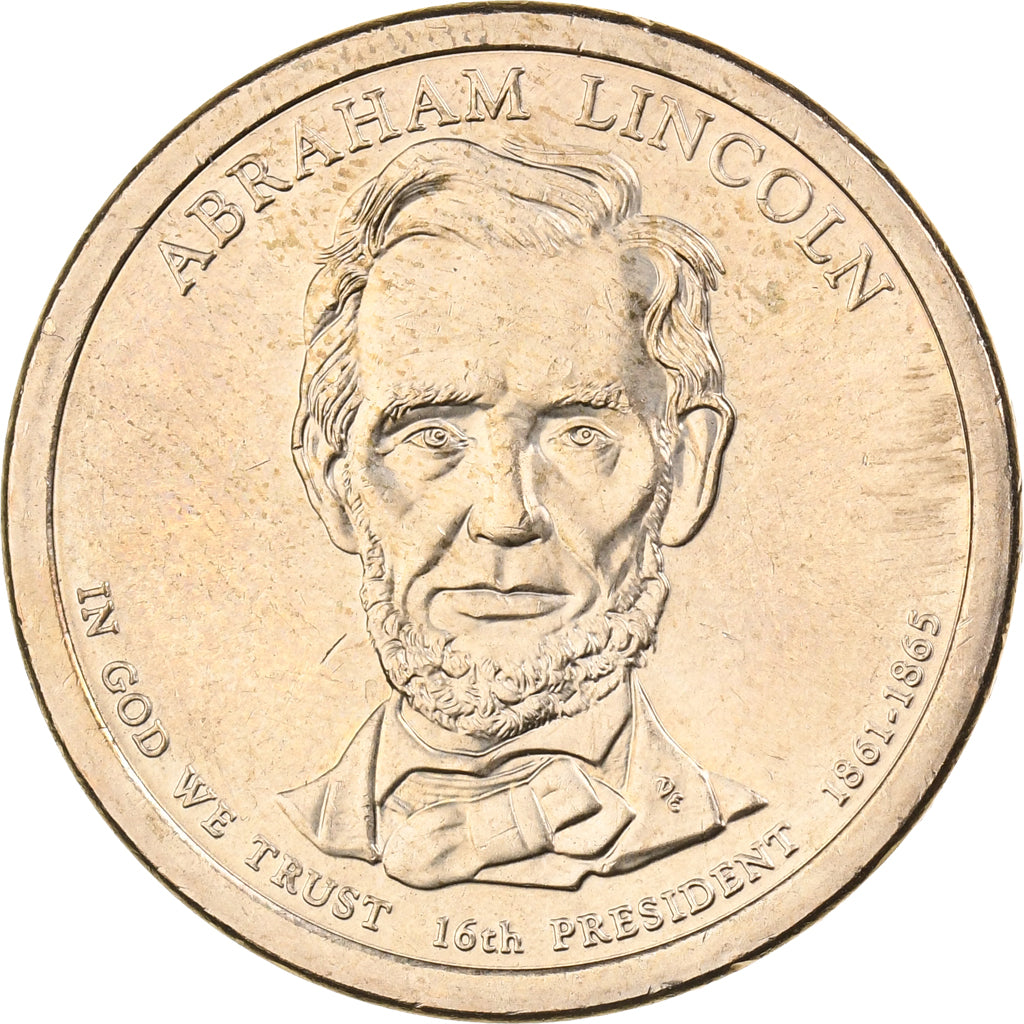 États-Unis, Dollar, 2010, U.S. Mint, Copper-Zinc-Manganese-Nickel Clad Copper