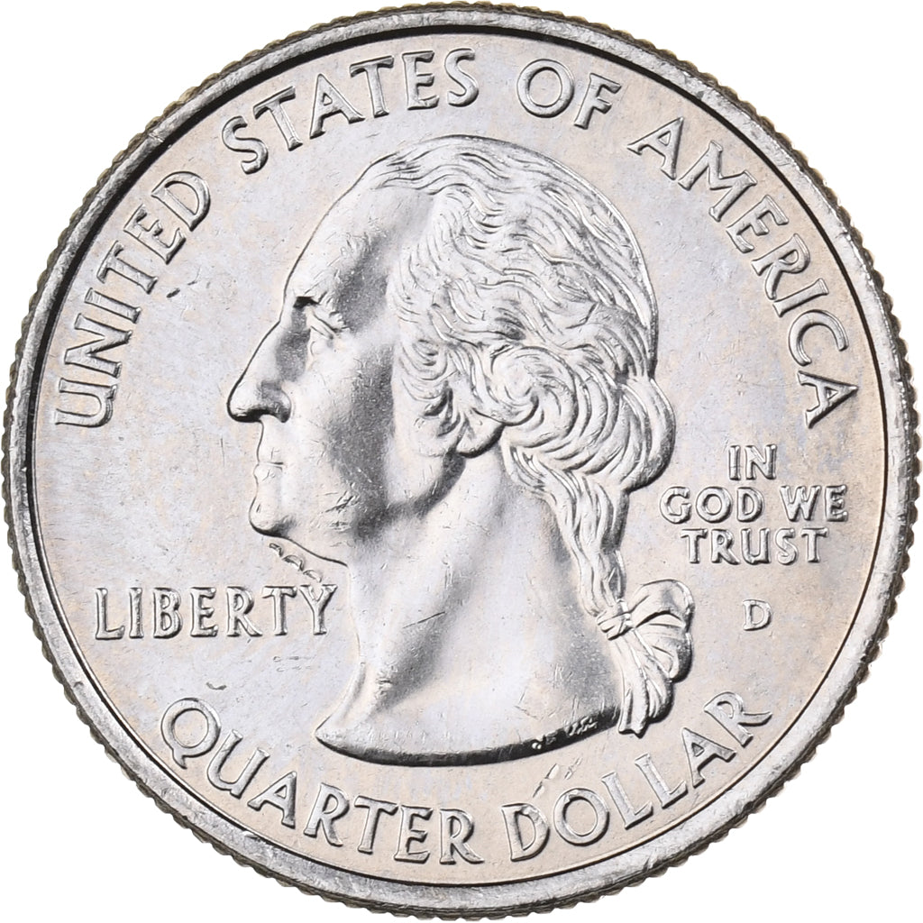 USA, Quarter, 2008, U.S. Mint, Miedź-Nikiel powlekany miedzią, MS(63), KM:425