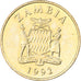 Zambia, Kwacha, 1992, British Royal Mint, Brass, MS(63), KM:38