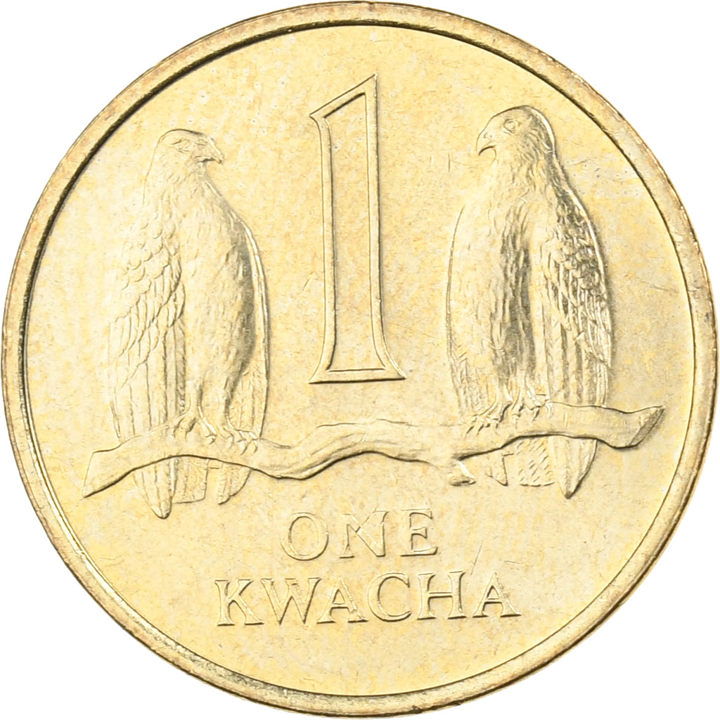 Zambia, Kwacha, 1992, British Royal Mint, Brass, MS(63), KM:38