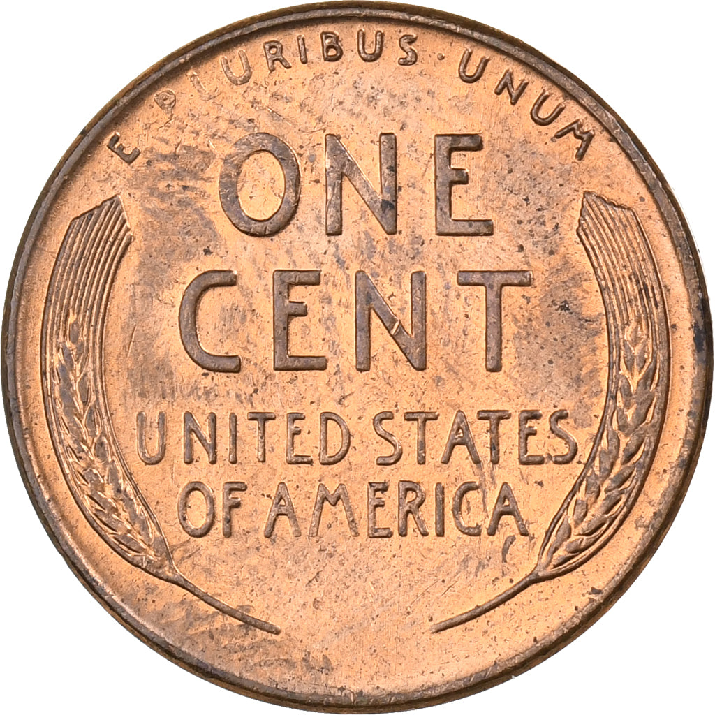 Estados Unidos da América, Cent, Lincoln Cent, 1958, U.S. Mint, Latão
