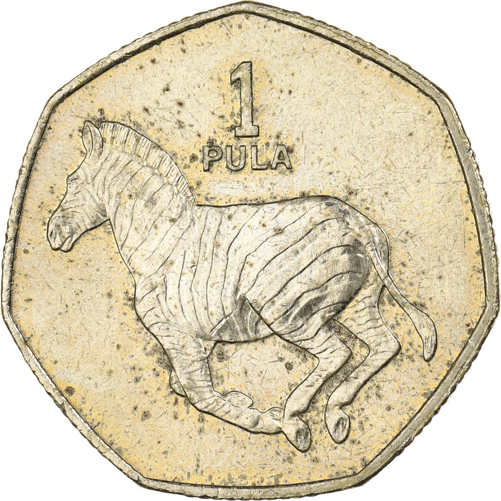 Botswana, Pula, 1991, British Royal Mint, Nickel-brass, MS(65-70), KM:24