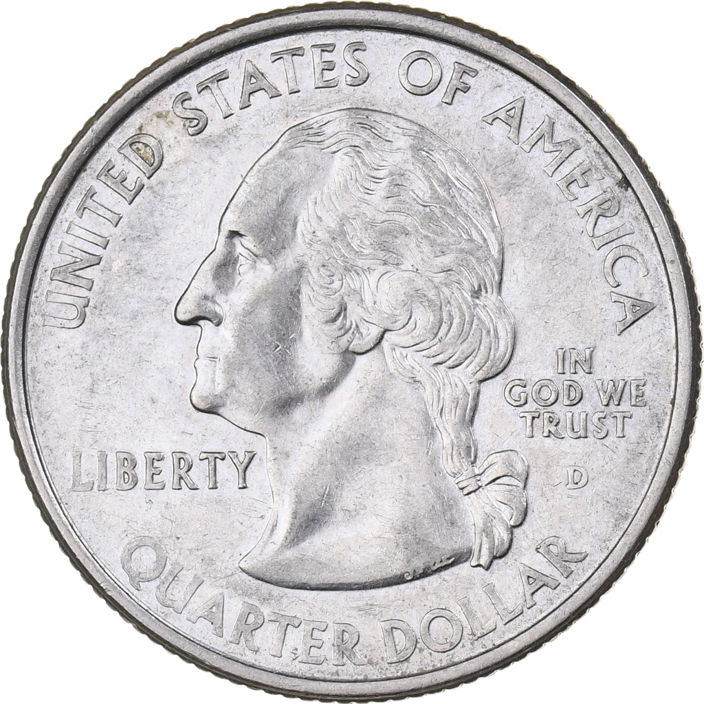 USA, Quarter, 2000, U.S. Mint, Miedź-Nikiel powlekany miedzią, MS(63), KM:308
