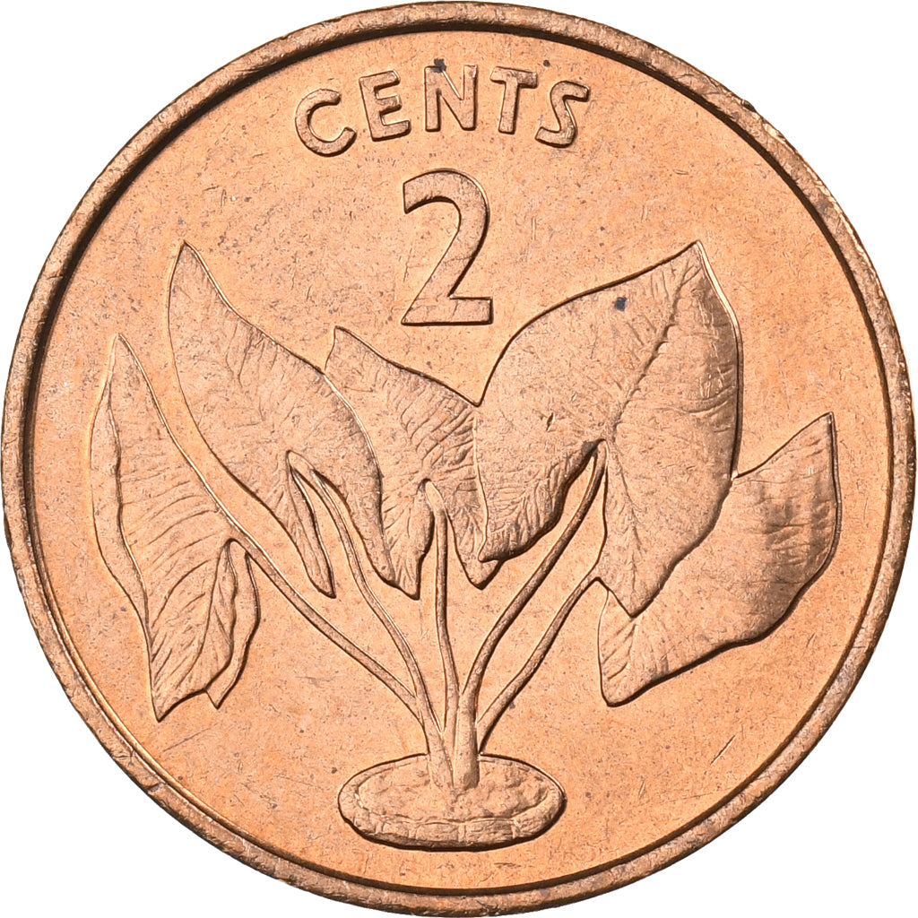 Kiribati, 2 Cents, 1979, British Royal Mint, Bronze, MS(65-70), KM:2