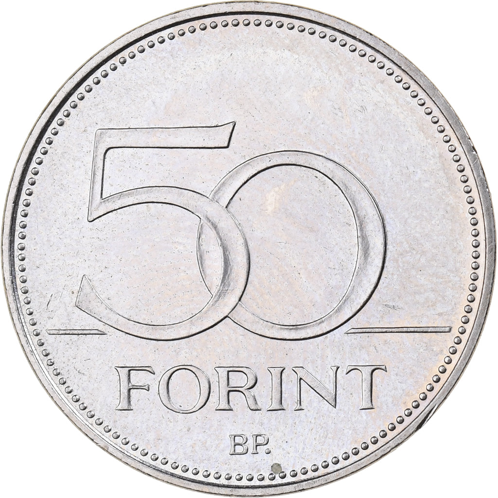 Ungarn, 50 Forint, 2006, Budapest, Kupfer-Nickel, STGL, KM:789