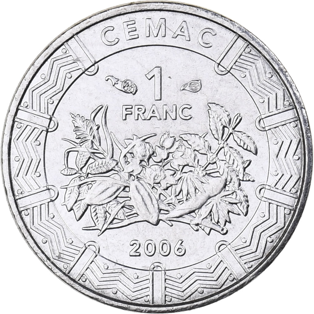 Central African States, Franc, 2006, Paris, Stainless Steel, MS(65-70), KM:16