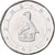 Zimbabwe, 25 Dollars, 2003, Harare, Nickel platerowany stalą, MS(63), KM:15
