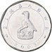 Zimbabwe, 25 Dollars, 2003, Harare, Nickel platerowany stalą, MS(63), KM:15