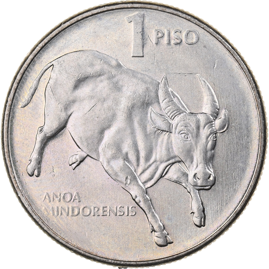 Filippine, Piso, 1988, Rame-nichel, FDC, KM:243.1