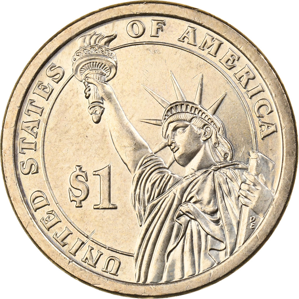 Verenigde Staten, Dollar, 2010, U.S. Mint, Copper-Zinc-Manganese-Nickel Clad