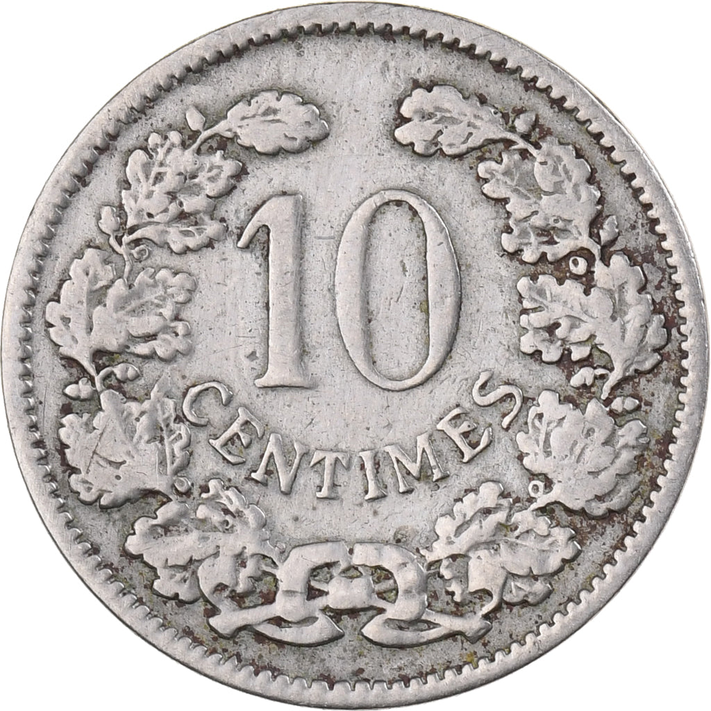 Luxembourg, Adolphe, 10 Centimes, 1901, Cupro-nickel, TTB, KM:25