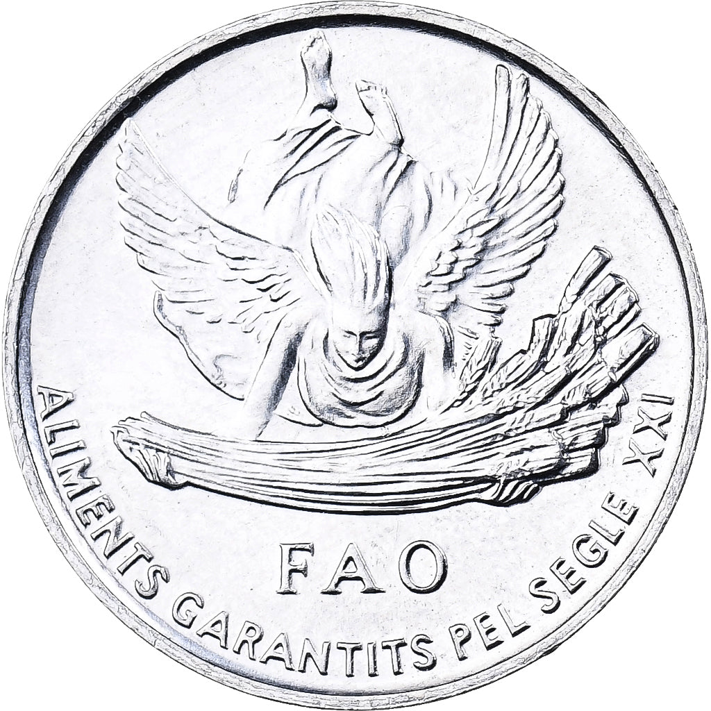 Andorra, Centim, 1999, Aluminum, MS(65-70), KM:171