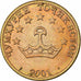 Tadżykistan, 50 Drams, 2001, St. Petersburg, Mosiądz, MS(63), KM:6.1