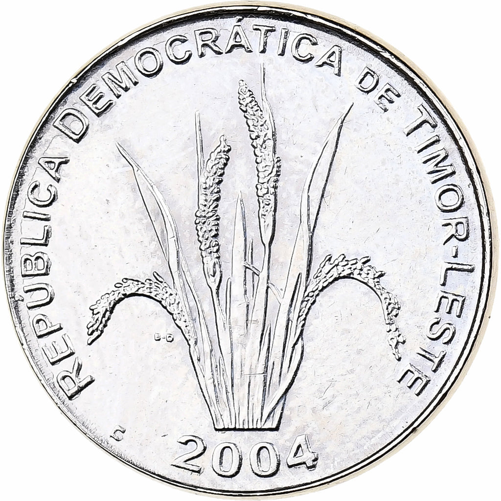 Timor Oriental, 5 Centavos, 2004, Lisbonne, Nickel Clad Steel, FDC, KM:2