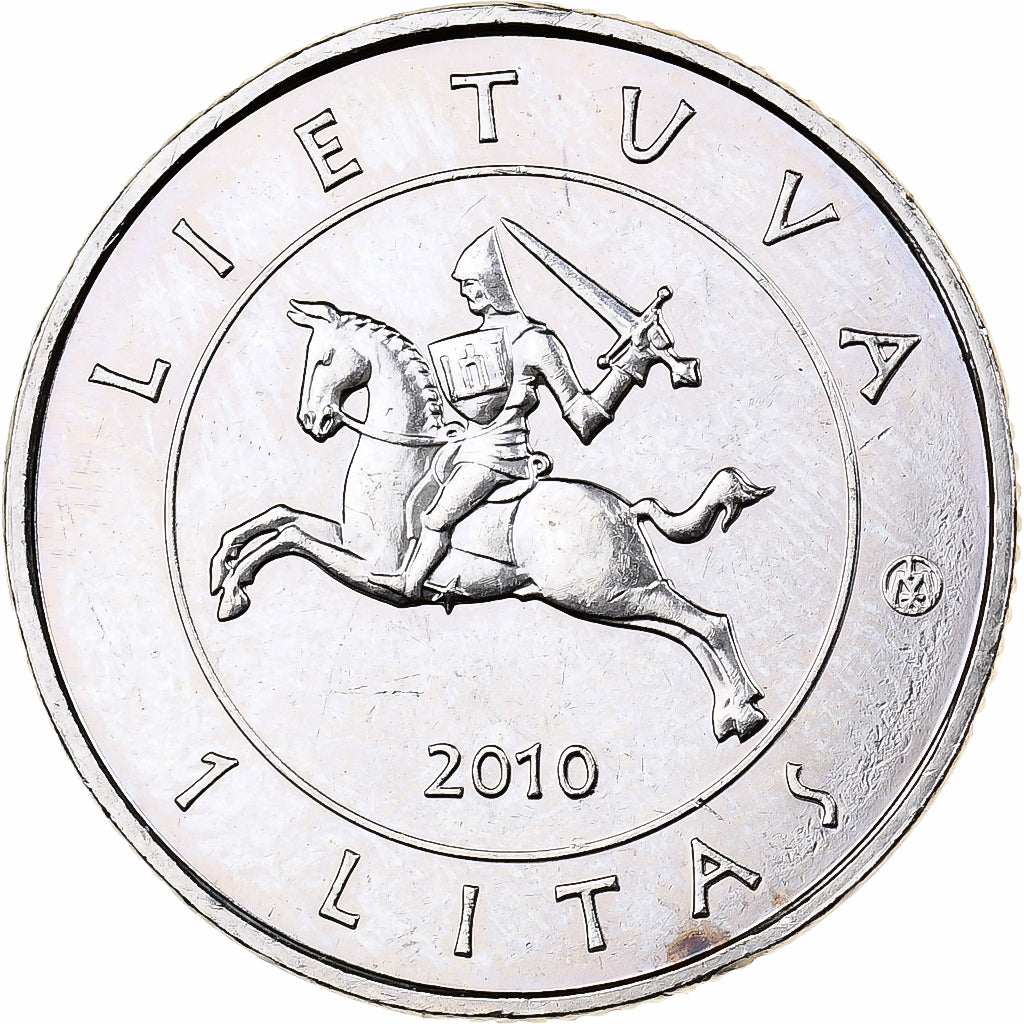 Lithuania, Litas, 2010, Copper-nickel, MS(63), KM:172