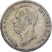 Holandia, William II, 25 Cents, 1849, Srebro, VF(20-25), KM:76