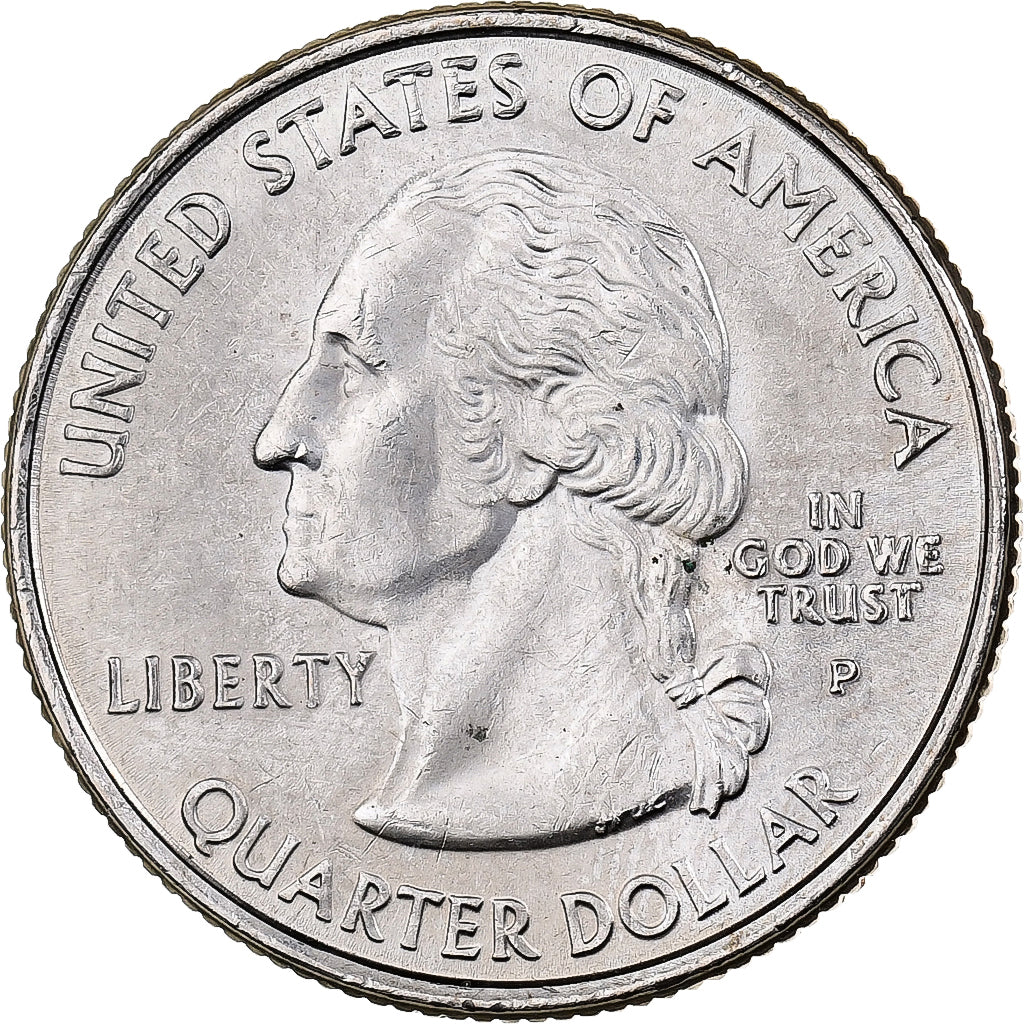 United States, Quarter, 2001, U.S. Mint, Copper-Nickel Clad Copper, MS(63)