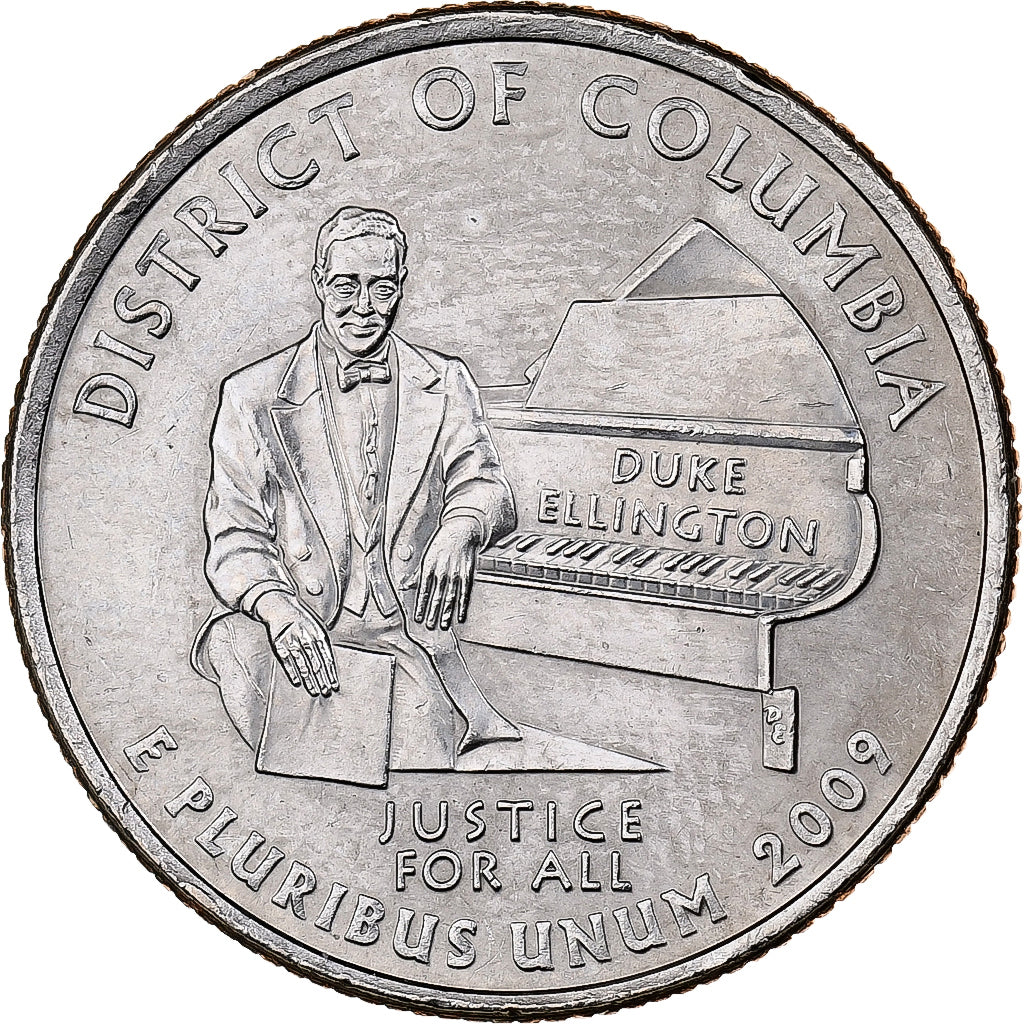 United States, Quarter, 2009, U.S. Mint, Copper-Nickel Clad Copper, MS(63)