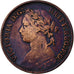 Great Britain, Victoria, Farthing, 1879, Bronze, VF(20-25), KM:753