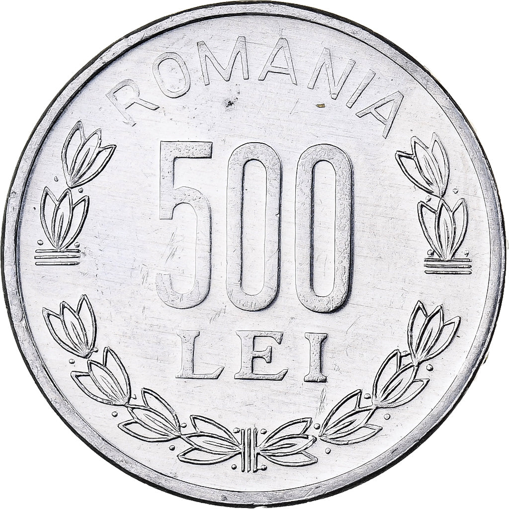 Romania, 500 Lei, 1999, Alluminio, FDC, KM:145