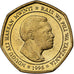 Tanzania, 50 Shilingi, 1996, Brass plated steel, MS(65-70), KM:33