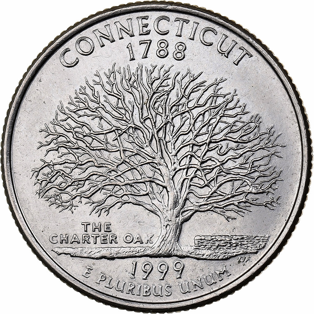 Verenigde Staten, Quarter, 1999, U.S. Mint, Copper-Nickel Clad Copper, UNC-