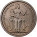 OCEANIA FRANCESE, 2 Francs, 1949, Paris, Rame-nichel, SPL-, KM:E9