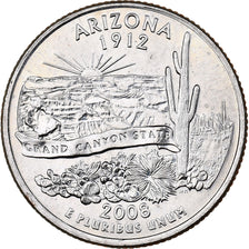 United States, Quarter, 2008, U.S. Mint, Copper-Nickel Clad Copper, MS(63)