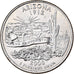 United States, Quarter, 2008, U.S. Mint, Copper-Nickel Clad Copper, MS(63)