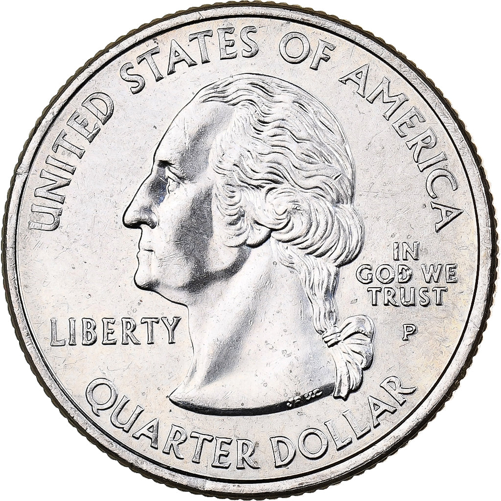 United States, Quarter, 2008, U.S. Mint, Copper-Nickel Clad Copper, MS(63)