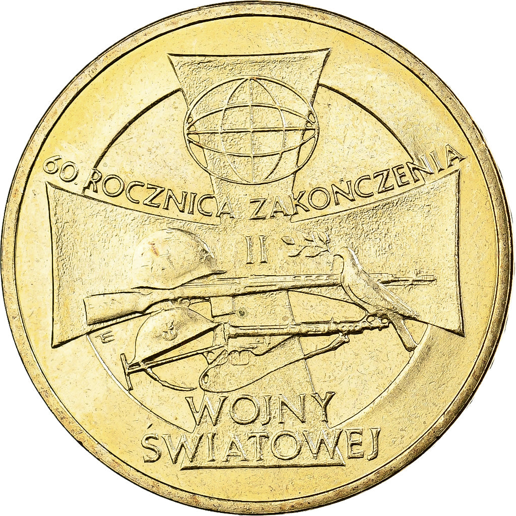 Poland, 2 Zlote, 2005, Warsaw, Brass, MS(65-70), KM:558