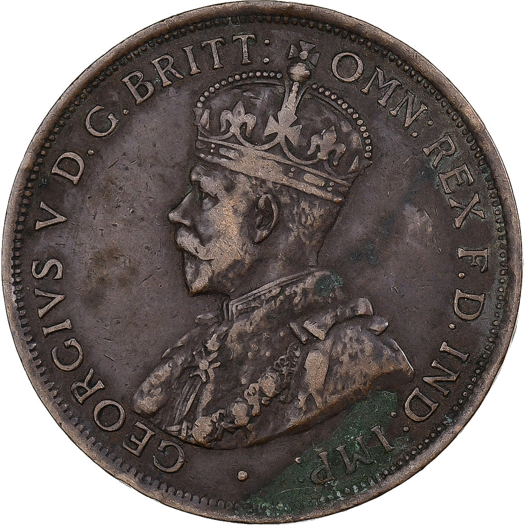 Austrália, George V, Penny, 1911, Bronze, VF(30-35), KM:23