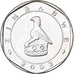 Zimbabue, 10 Dollars, 2003, Harare, Níquel chapado en acero, SC, KM:14