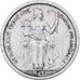 FRENCH OCEANIA, 50 Centimes, 1949, Paris, Aluminum, EF(40-45), KM:1