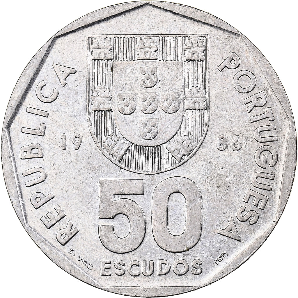 Portugal, 50 Escudos, 1986, Cupro-nickel, SUP, KM:636