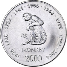 Somalia, 10 Shillings / Scellini, 2000, Nickel Clad Steel, MS(65-70), KM:98