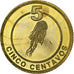 CABINDA, 5 Centavos, 2008, laiton, MS63, KM:76