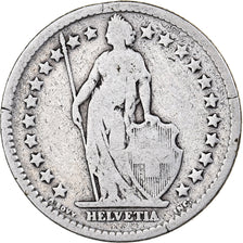 Schweiz, 2 Francs, 1874, Bern, Silber, S, KM:21